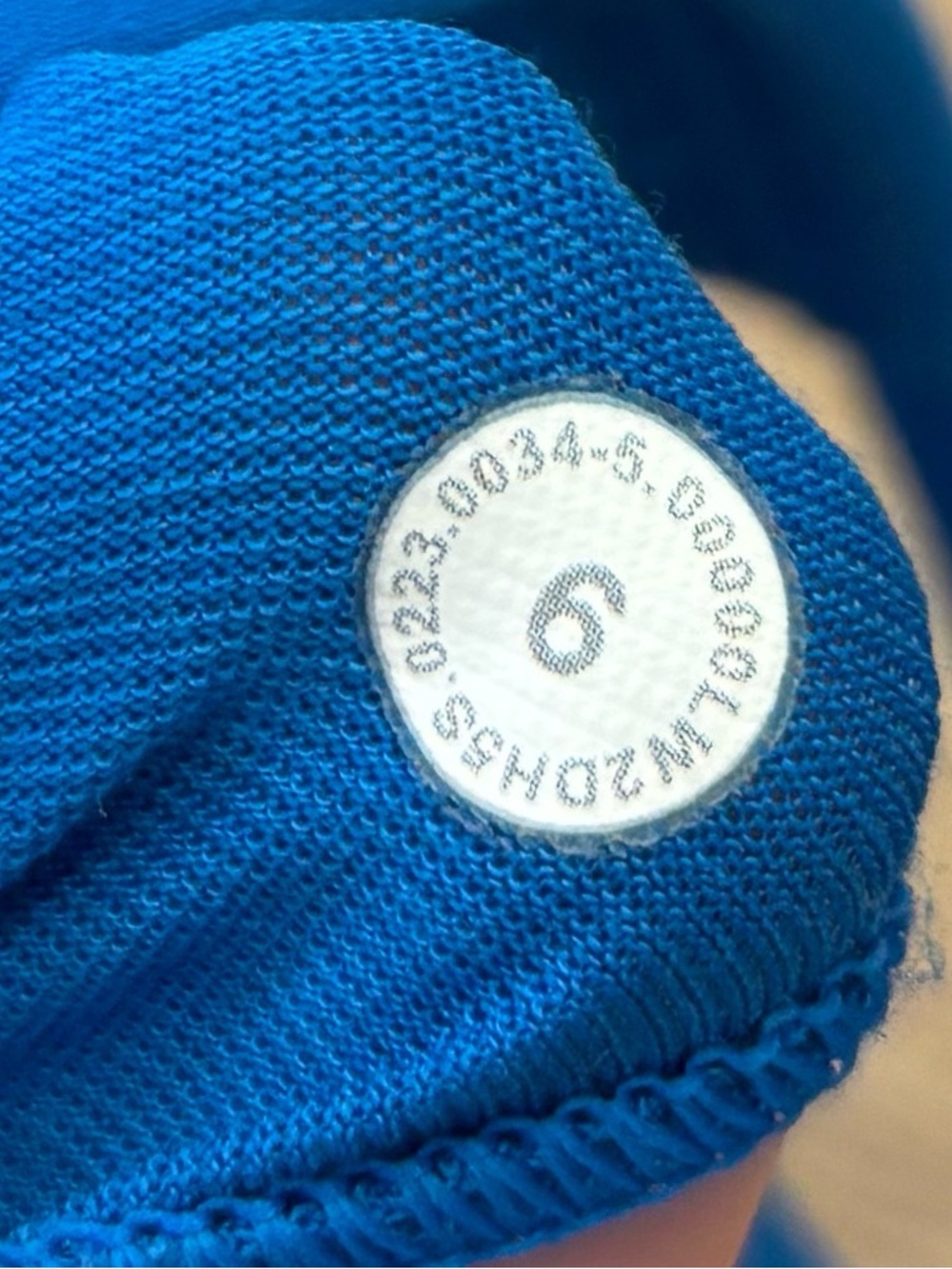 Lululemon Flow Y Nulu Bra In Poolside Size 6 - Picture 4 of 4